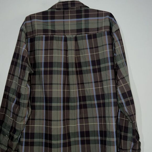 Cabela’s plaid long sleeve button-down shirt, size large - Picture 6 of 8
